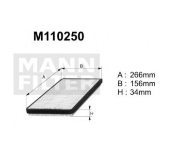 M110250 filtr kabinowy Denckermann