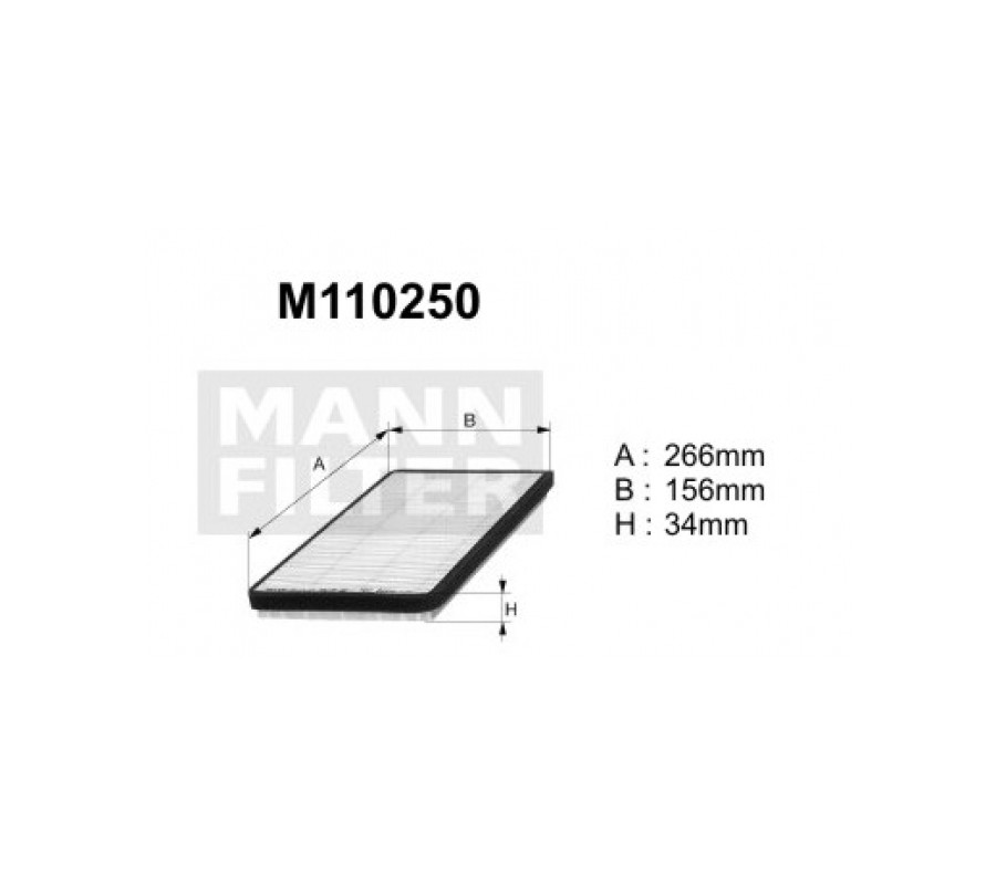 M110250 filtr kabinowy Denckermann