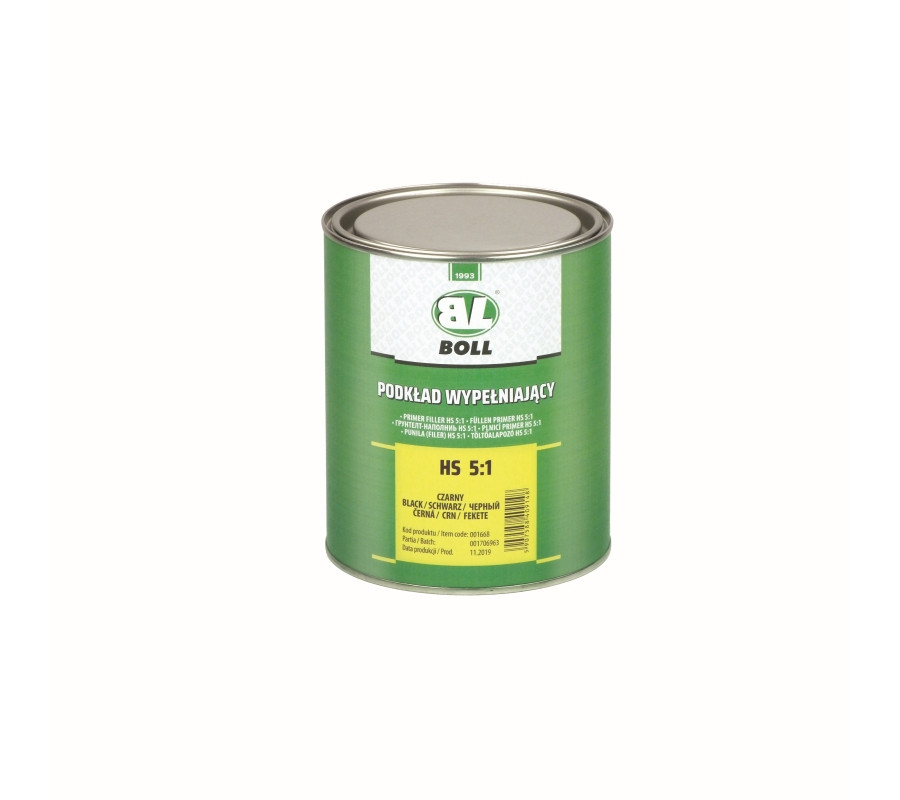 PODKŁAD WYPEŁNIAJĄCY 800ML HS 5:1 CZARNY / BOLL