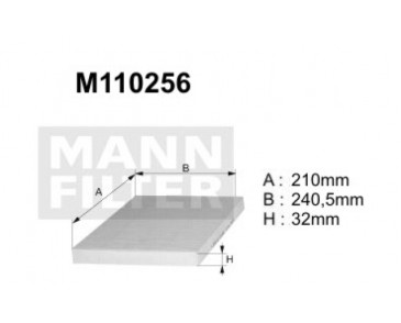 M110256  (K1138)  Filtr kabinowyDENCKERMANN