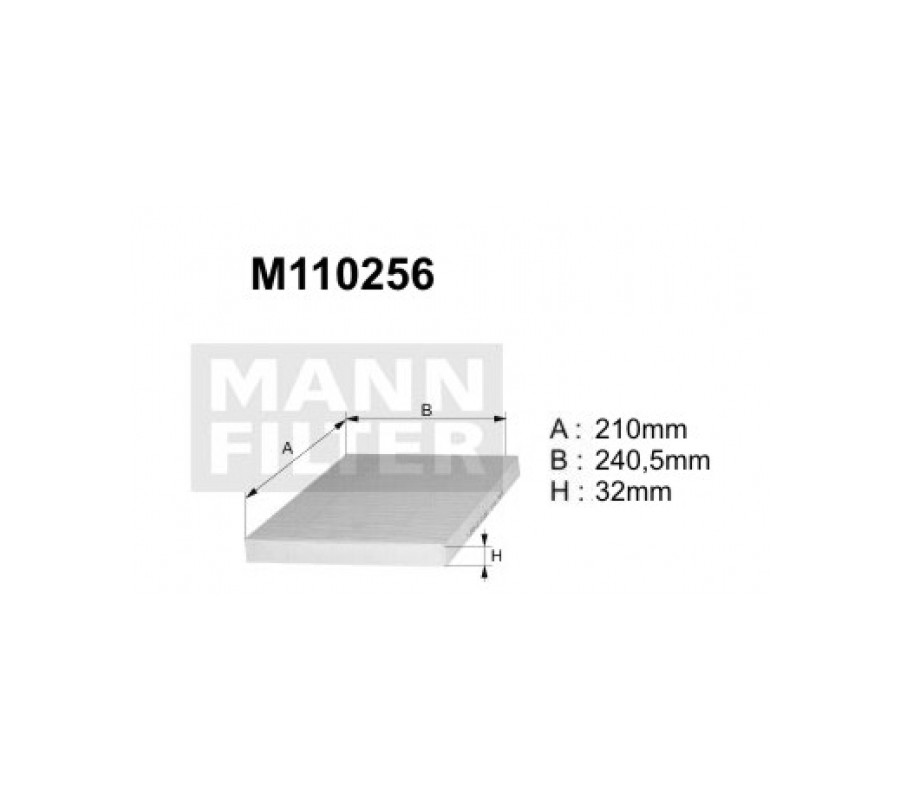 M110256  (K1138)  Filtr kabinowyDENCKERMANN