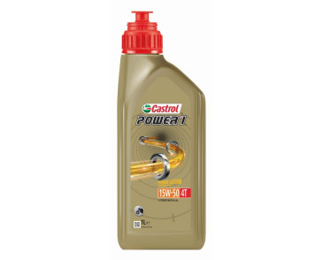 OLEJ CASTROL 15W50 1L POWER 1 4T PÓŁSYNT. / MOTOCYKLE