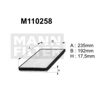 M110258 (K1090) Filtr kabinowyDENCKERMANN