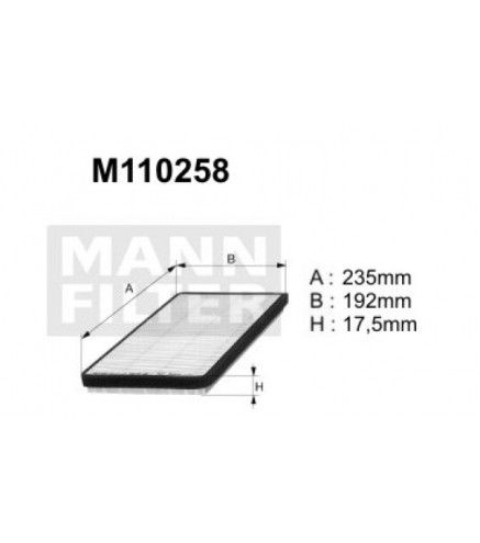 M110258 (K1090) Filtr kabinowyDENCKERMANN