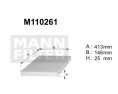 M110261 (K1009A) filtr kabinowyDENCKERMANN