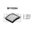 M110264 (K1072-2X) filtr kabinowyDENCKERMANN