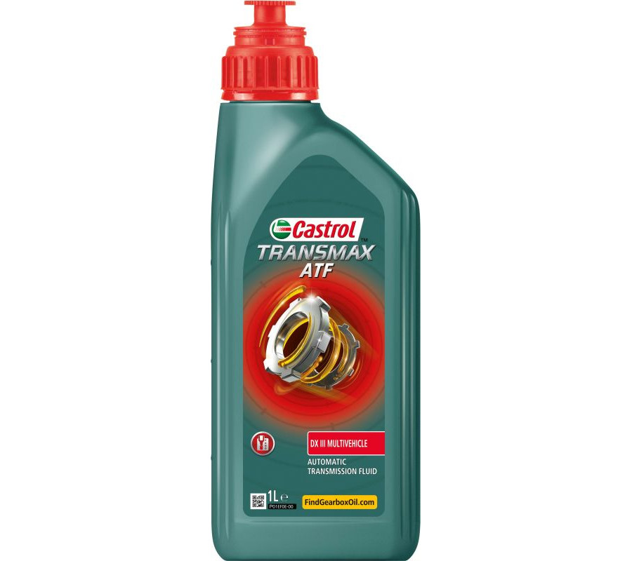 OLEJ CASTROL TRANSMAX ATF DX III MULTIVEHICLE 1L / DEX IIIH / MAN 339 Z1 V1 / 236.9 / VOLVO 97340 / PRZEKŁADNIOWY