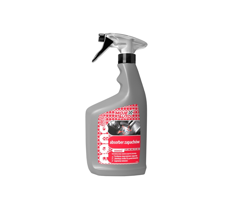 ŚRODEK DO NEUTRALIZACJI ZAPACHÓW NANOSILVER 650ML / MOJE AUTO
