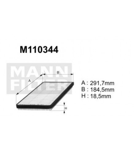 M110344 (K1023) filtr kabinowyDENCKERMANN