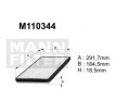M110344 (K1023) filtr kabinowyDENCKERMANN