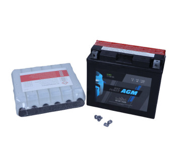 AKUMULATOR MOTO. 12V 10AH/130A L+ AGM (WYM:150X69X130) +KWAS