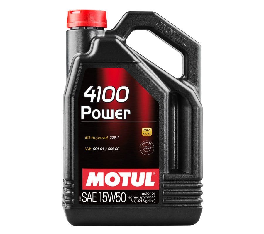 OLEJ MOTUL 15W50 5L 4100 POWER / 229.1 / 501.01 505.00