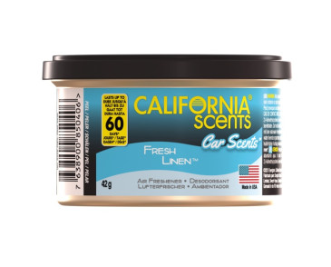 ZAPACH CALIFORNIA SCENTS FRESH LINEN - PUSZKA ZAPACHOWA 42G