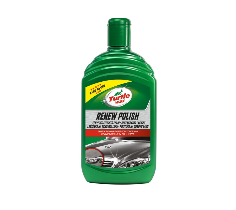 ŚRODEK DO RENOWACJI LAKIERU 500ML REGENERATOR LAKIERU RENEW POLISH / TURTLE WAX GREEN LINE