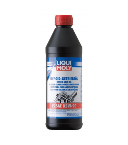 OLEJ LIQUI MOLY 85W90 1L HYPOID-GETRIEBEÖL GL5 LS / MIL-L 2105 D / GM B 40 1010 / ZF TE-ML 21C