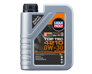 OLEJ LIQUI MOLY 0W30 1L TOP TEC 4210 / C3 / 504.00 507.00 / PORSCHE C30