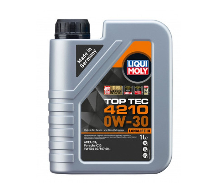 OLEJ LIQUI MOLY 0W30 1L TOP TEC 4210 / C3 / 504.00 507.00 / PORSCHE C30