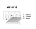 M110438 ( K1035A ) filtr kabinowyDENCKERMANN