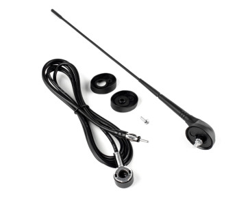 ANTENA SAMOCHODOWA 5MM ADAPTOR DŁ. 40CM , DŁ.KABLA 2,3M