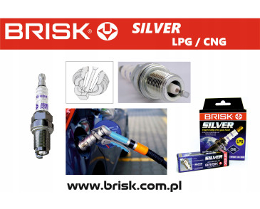 Świeca BRISK Silver do LPG/CNG - DR17YS / 1351