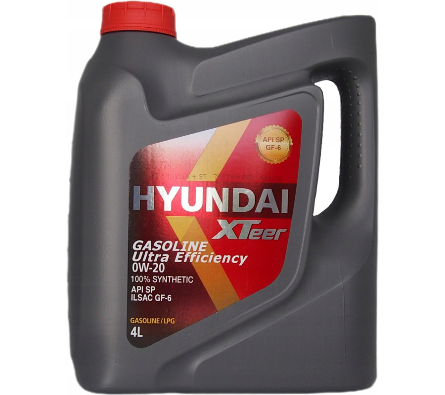 HYUNDAI 0W20 0W-20 ULTRA olej silnikowy XTeer-4L