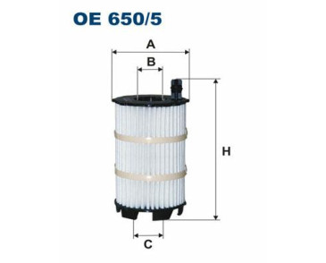 A210423 (OE650/5) filtr olejuDenckermann