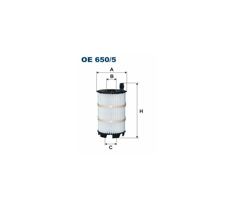 A210423 (OE650/5) filtr olejuDenckermann