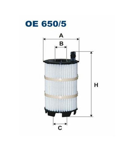 A210423 (OE650/5) filtr olejuDenckermann
