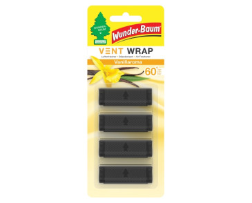 ZAPACH VENT WRAP VANILLA DO KRATEK NAWIEWÓW (4SZT.) / WUNDER BAUM