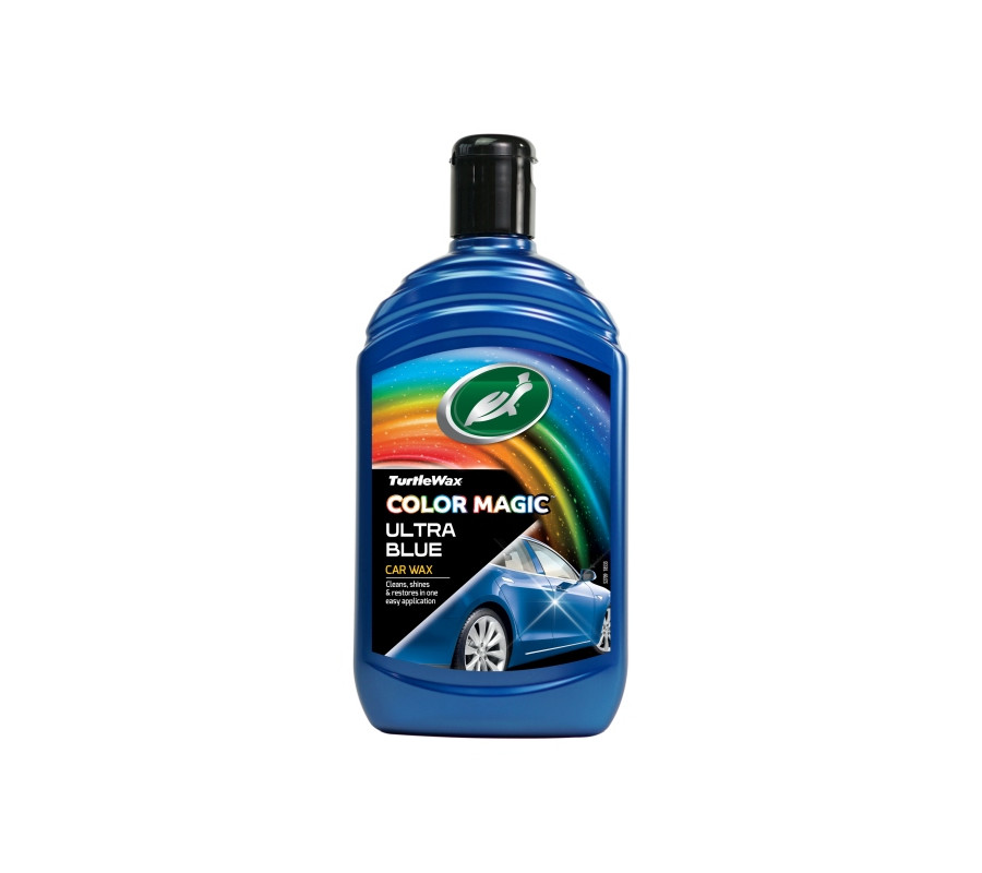 WOSK KOLORYZUJĄCY GRANATOWY 500ML COLOR MAGIC ULTRA BLUE WAX EMULSJA / TURTLE WAX