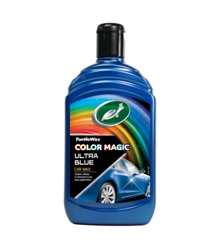 WOSK KOLORYZUJĄCY GRANATOWY 500ML COLOR MAGIC ULTRA BLUE WAX EMULSJA / TURTLE WAX