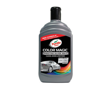 WOSK KOLORYZUJĄCY SREBRNY 500ML COLOR MAGIC PRESTIGE SILVER WAX EMULSJA / TURTLE WAX