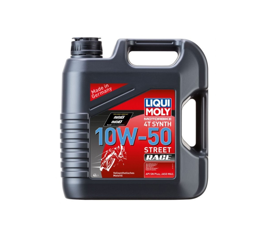 OLEJ LIQUI MOLY 10W50 4L 4T MOTORBIKE RACE SYNTH. / MOTOCYKLE