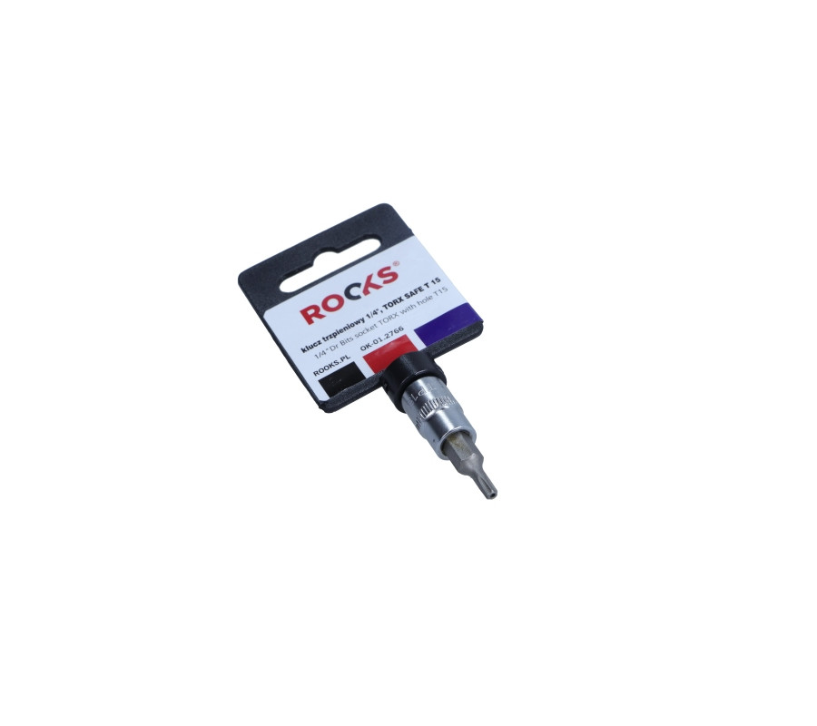 KLUCZ TRZPIENIOWY 1/4, TORX SAFE T 15