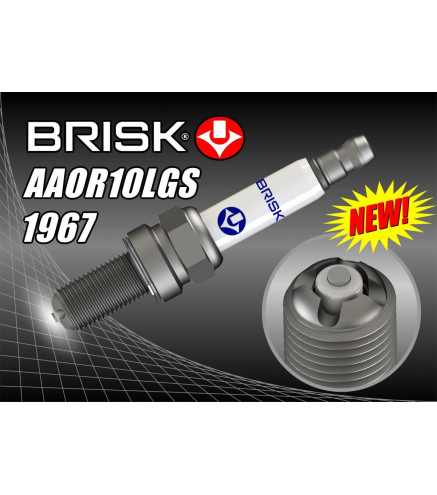 AAOR10LGS (1967) świeca zapłonowa BRISKPremium LGS (MAR9A-J)