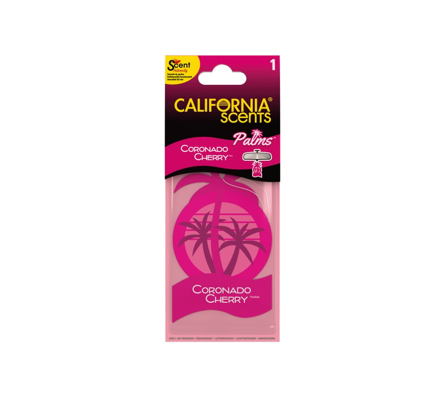 ZAPACH ZAWIESZKA CALIFORNIA SCENTS PALMY CORONADO CHERRY