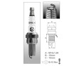 AR08S (1516) Świeca zapłonowa BRISKSilver Racing - spark plug