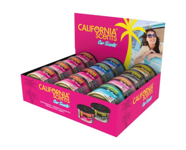 ZAPACH CALIFORNIA SCENTS DISPLAY MIX X 12SZT. - PUSZKA ZAPACHOWA 42G