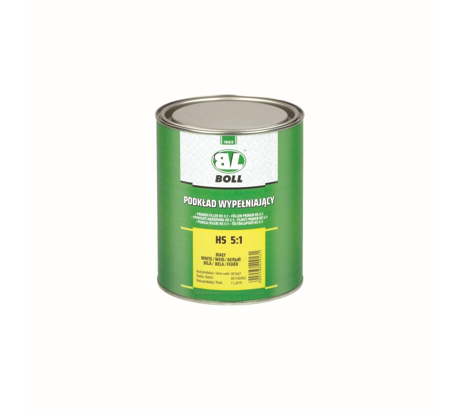 PODKŁAD WYPEŁNIAJĄCY 800ML HS 5:1 BIAŁY / BOLL