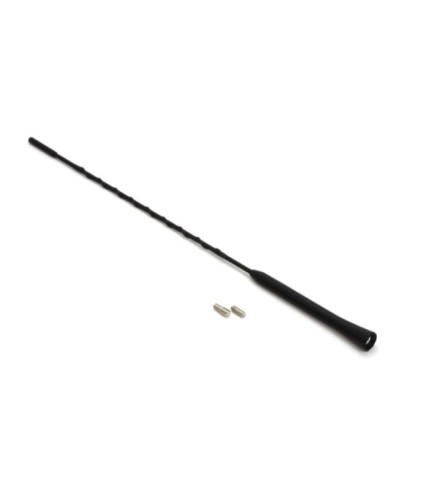MASZT ANTENY SAMOCHODOWEJ 41CM 5/6MM ADAPTER