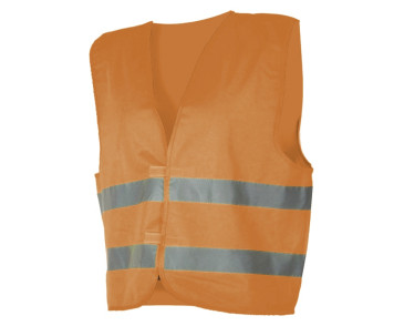 KAMIZELKA ODBLASKOWA L/XL POMARAŃCZOWA