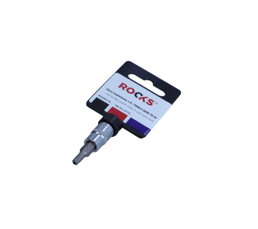 KLUCZ TRZPIENIOWY 1/4, TORX-5 TS 25