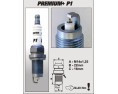 P1+ (1619) DOR15YIR-9 świeca zapłonowairydowa BRISK Premium+ IRIDIUM spark plug