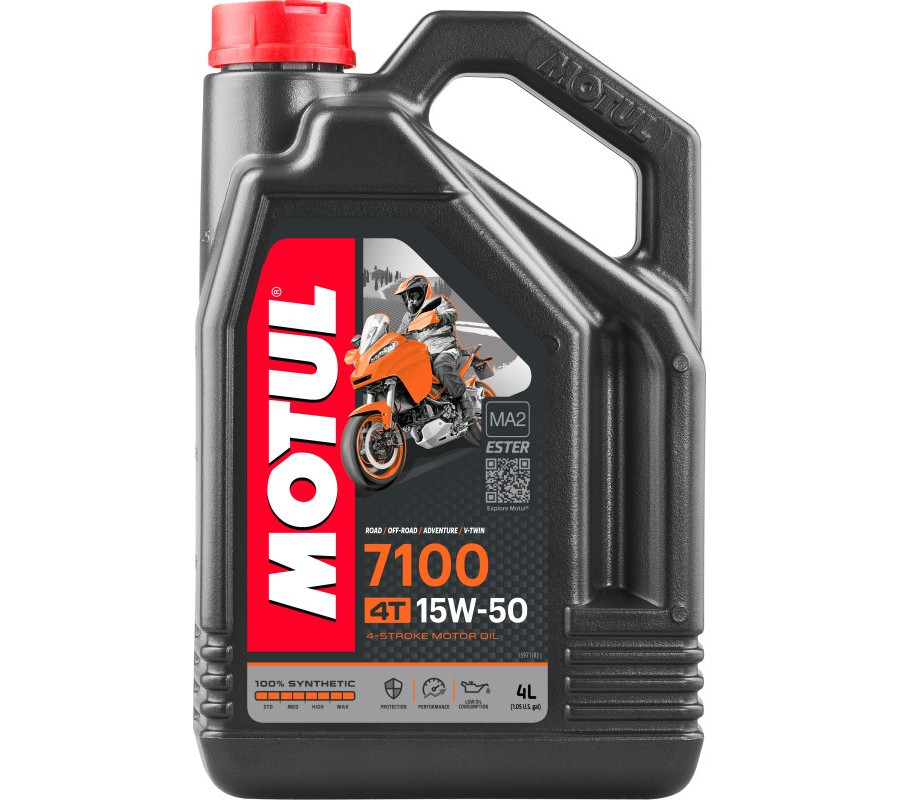 OLEJ MOTUL 15W50 4L 7100 4T / MOTOCYKLE