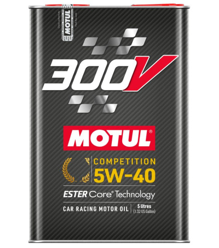 OLEJ MOTUL 5W40 5L 300V COMPETITION / ESTER CORE TECHNOLOGY