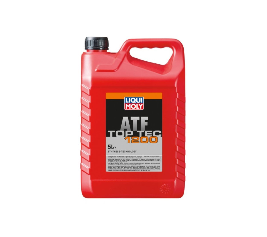 OLEJ LIQUI MOLY ATF TOP TEC 1200 5L / DEX III H / HONDA Z1 / SP-III / T-IV / BMW LT 71141 / VOLVO 97341 / G 055 025