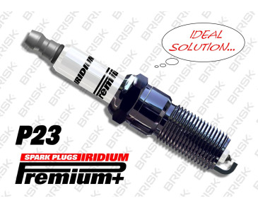 P23+ (1926) RR15BYIR-3 świeca zapłonowairydowa BRISK Premium+ IRIDIUM spark plug