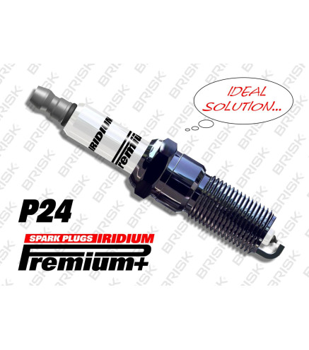 P24+ (1927) RR17BYIR-3 świeca zapłonowairydowa BRISK Premium+ IRIDIUM spark plug