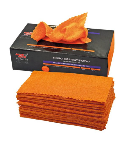 MIKROFIBRA BEZSZWOWA W PUDEŁKU (30SZT.) 200G/M2 / 30X30CM / MOJE AUTO DETAILER