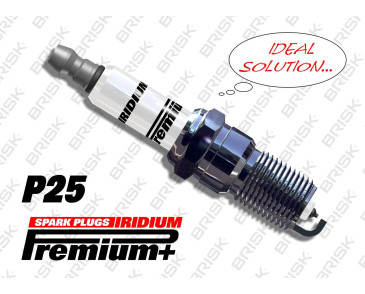 P25+ (1928) GR17BYIR-3 świeca zapłonowairydowa BRISK Premium+ IRIDIUM spark plug